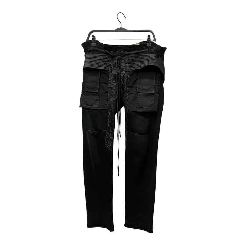 Stretch Fit Leggings for Smooth Silhouette-Rick Owens/Pants/S/Cotton/BLK/OG Creatch