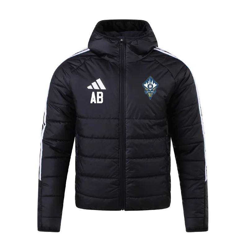 Stylish Tech Jacket for Active Lifestyles-FA Euro New York MLS NEXT adidas Tiro 24 Winter Jacket